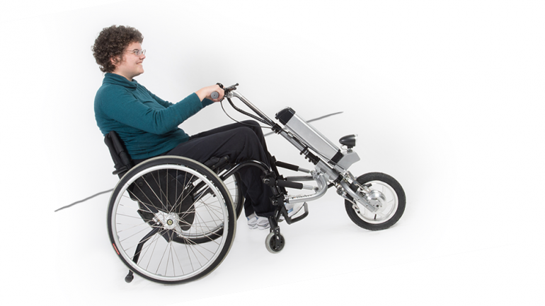 Tekerlekli Sandalye Elektrikli Motora Dönüşüyor